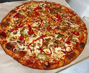 Large Pizza with 3 toppings